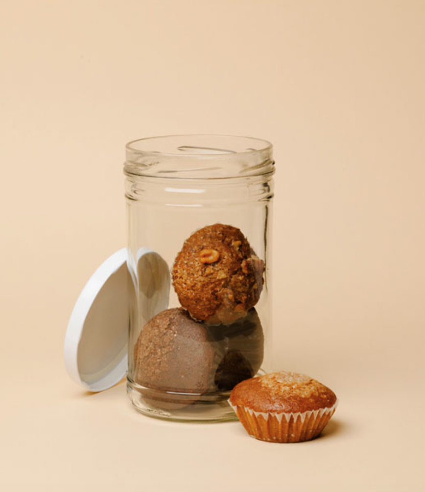 muffins veganos y ecológicos