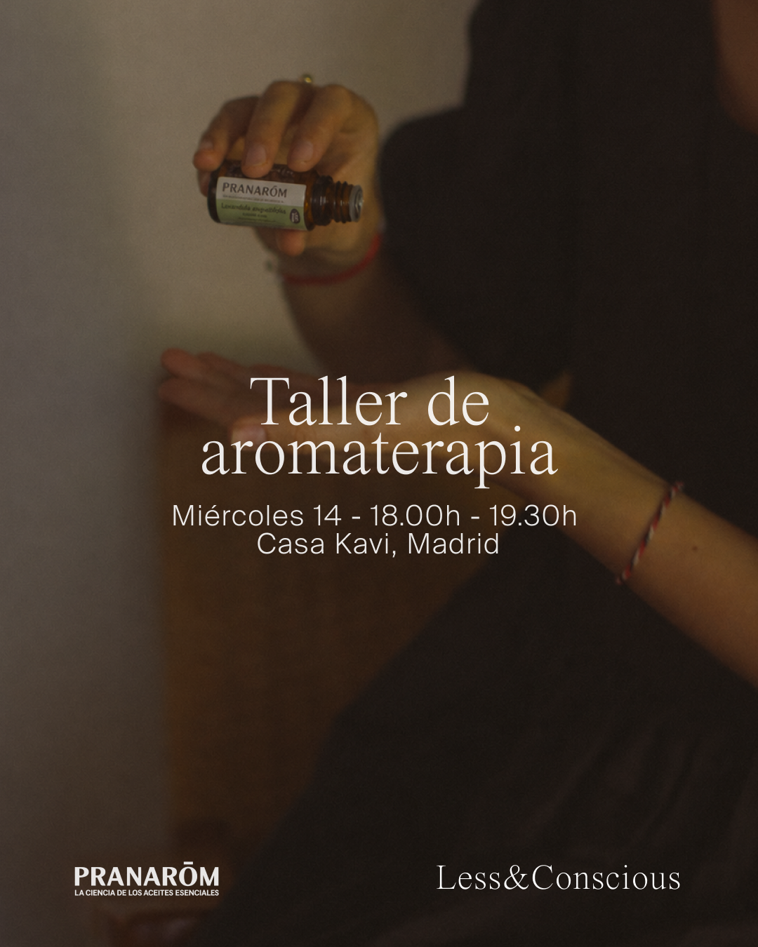Taller de aromaterapia en Casa Kavi